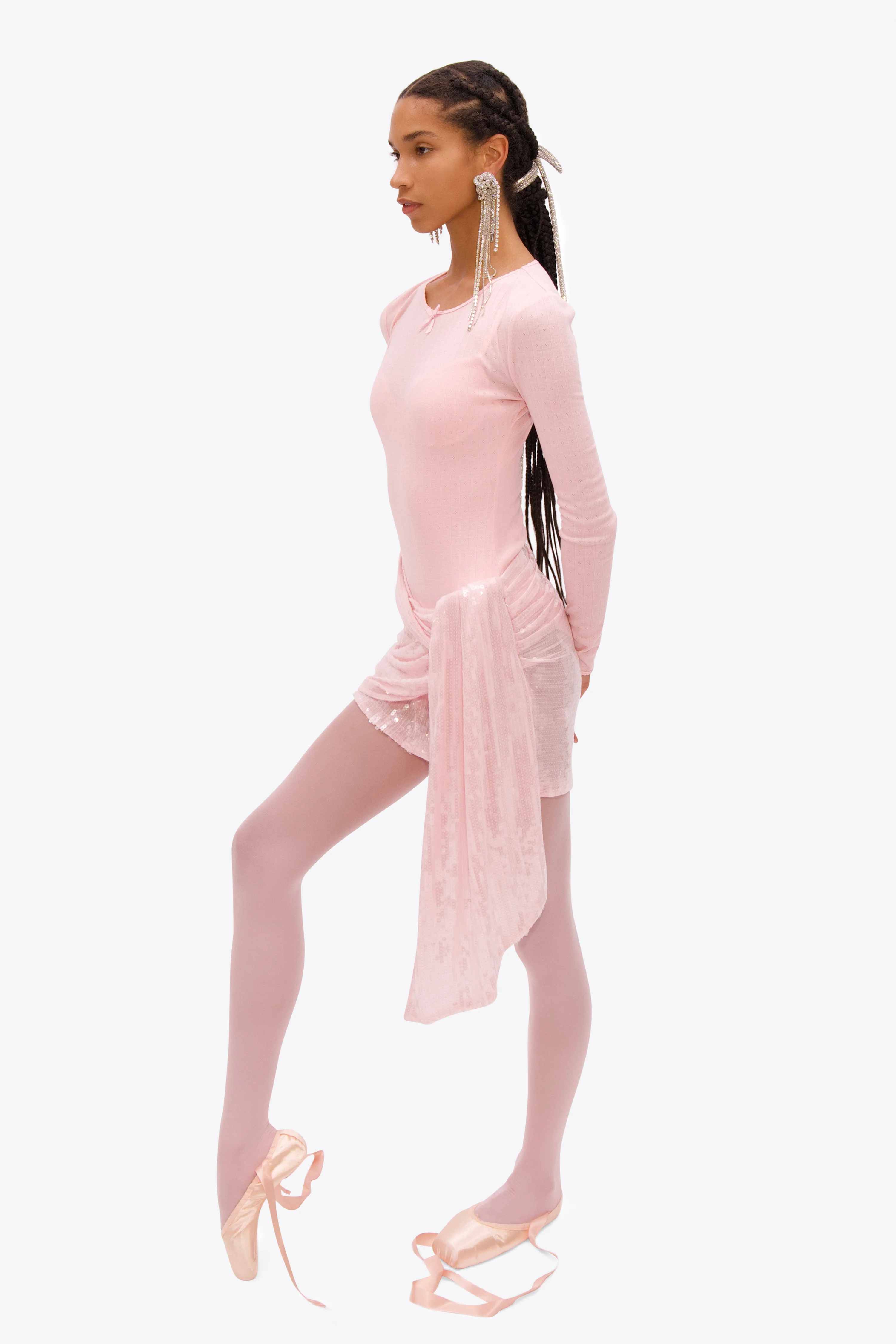 Ballerina Sequin Mini Dress - Image 3