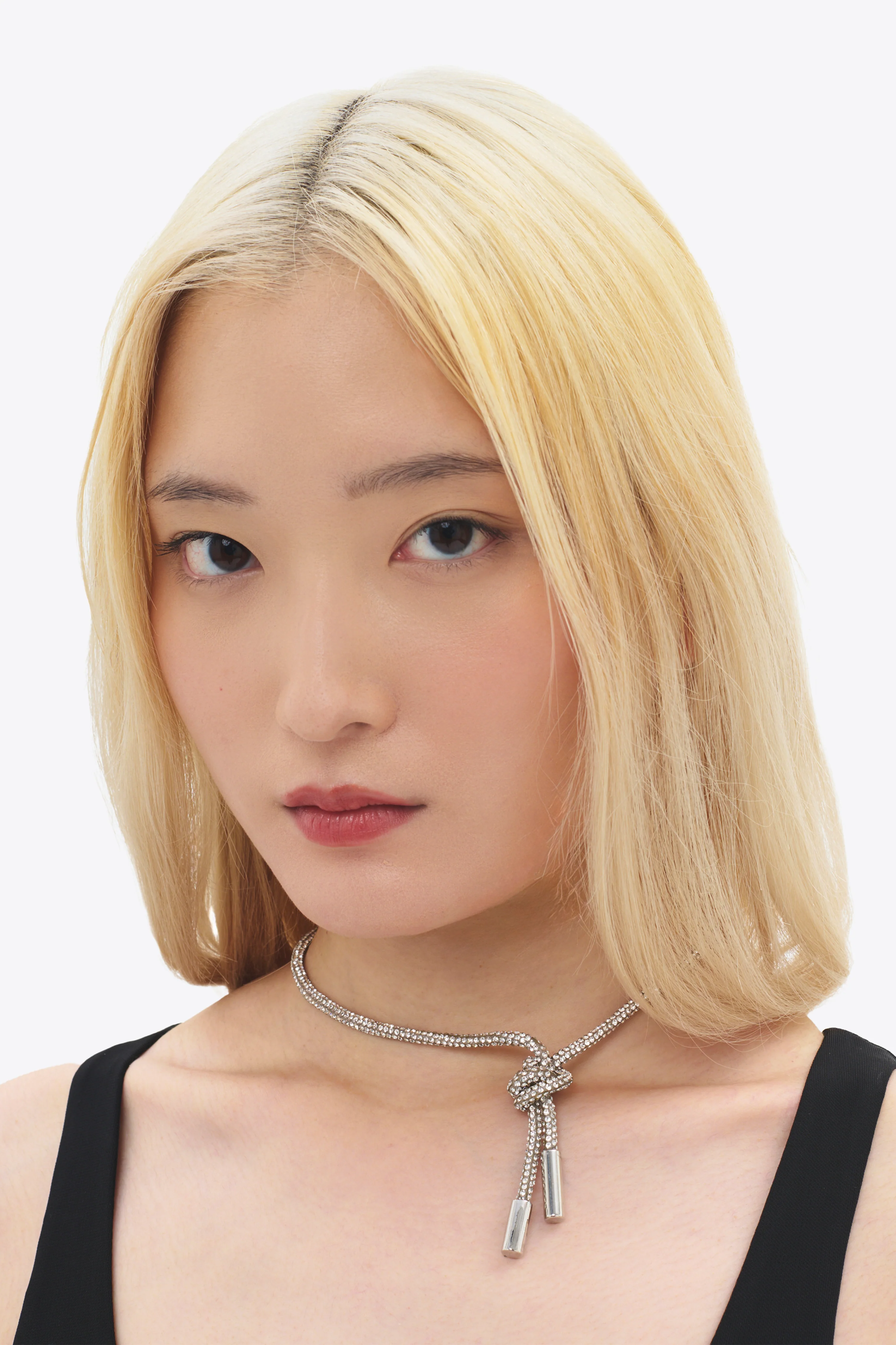 Crystal Knot Necklace - Image 3