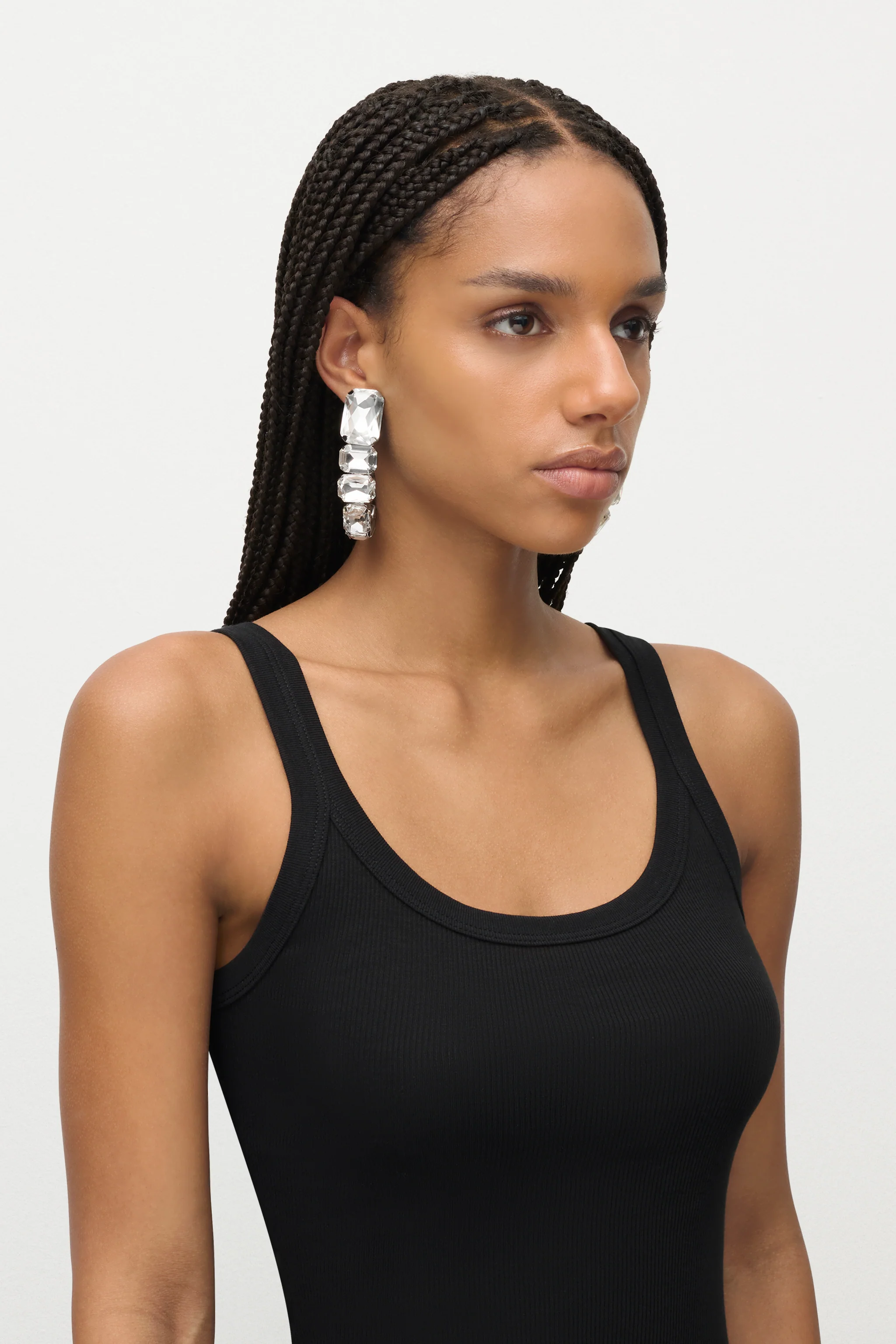 Crystal Wrap Earrings - Image 4