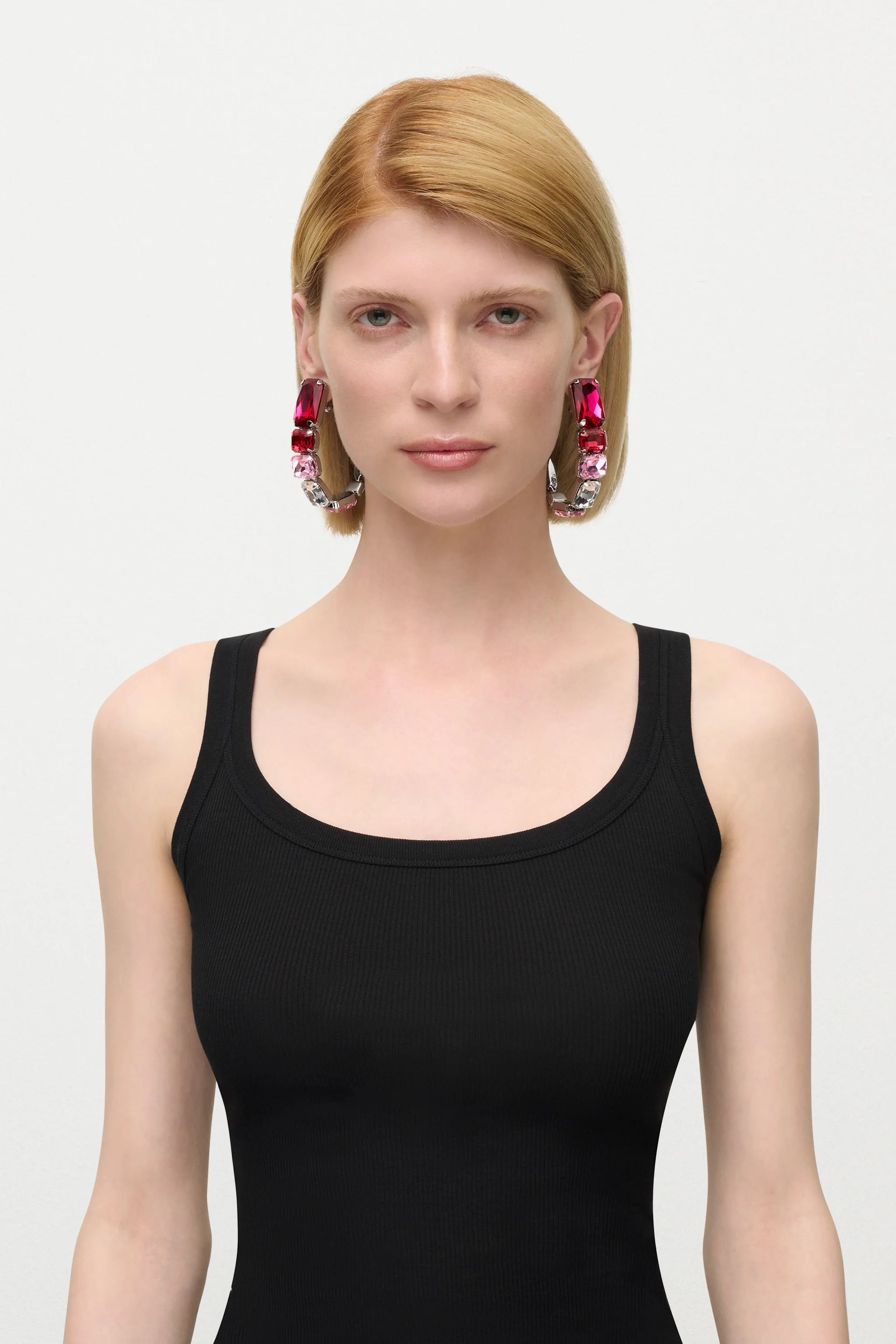 Ombre Crystal Wrap Earrings - Image 3