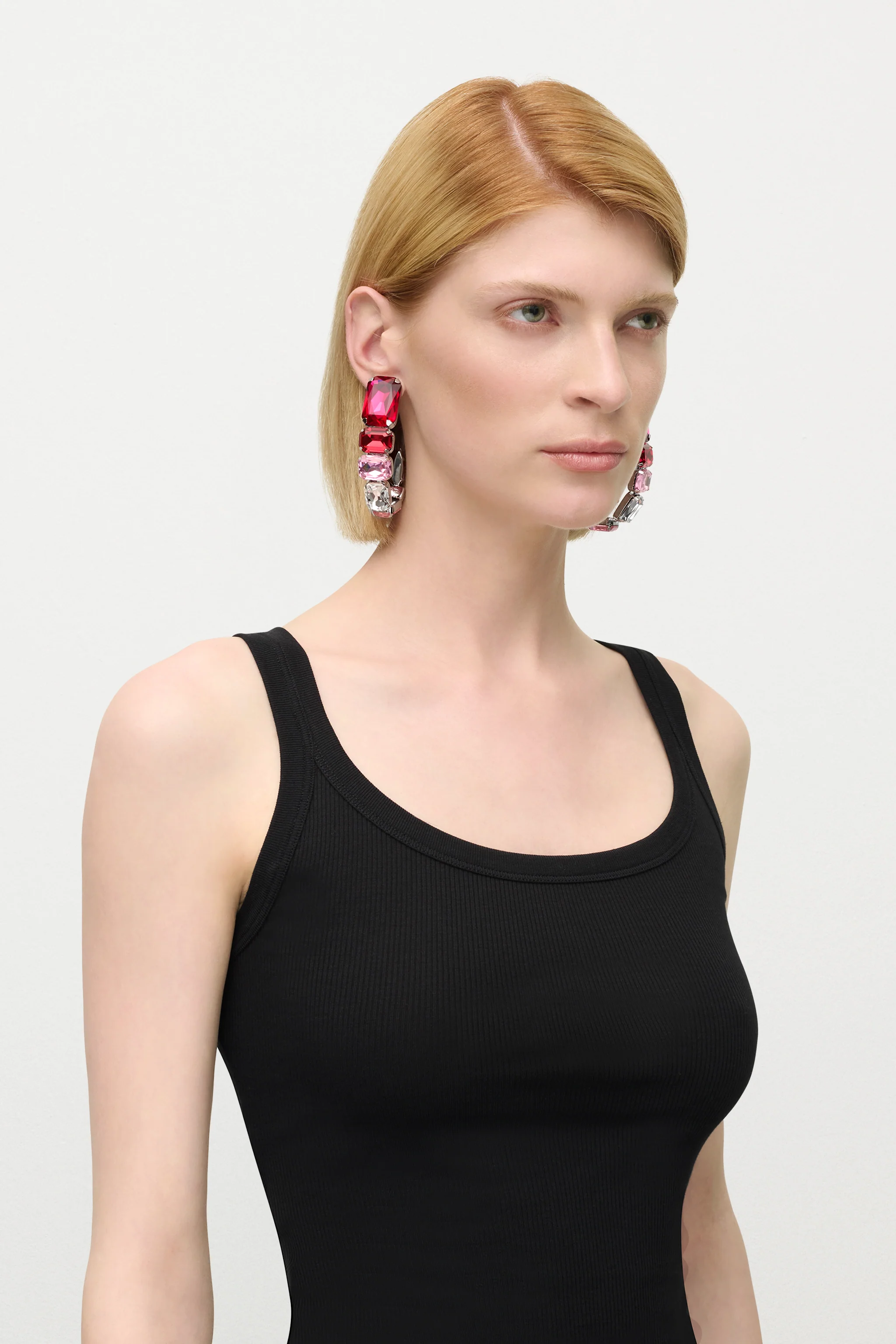 Ombre Crystal Wrap Earrings - Image 4